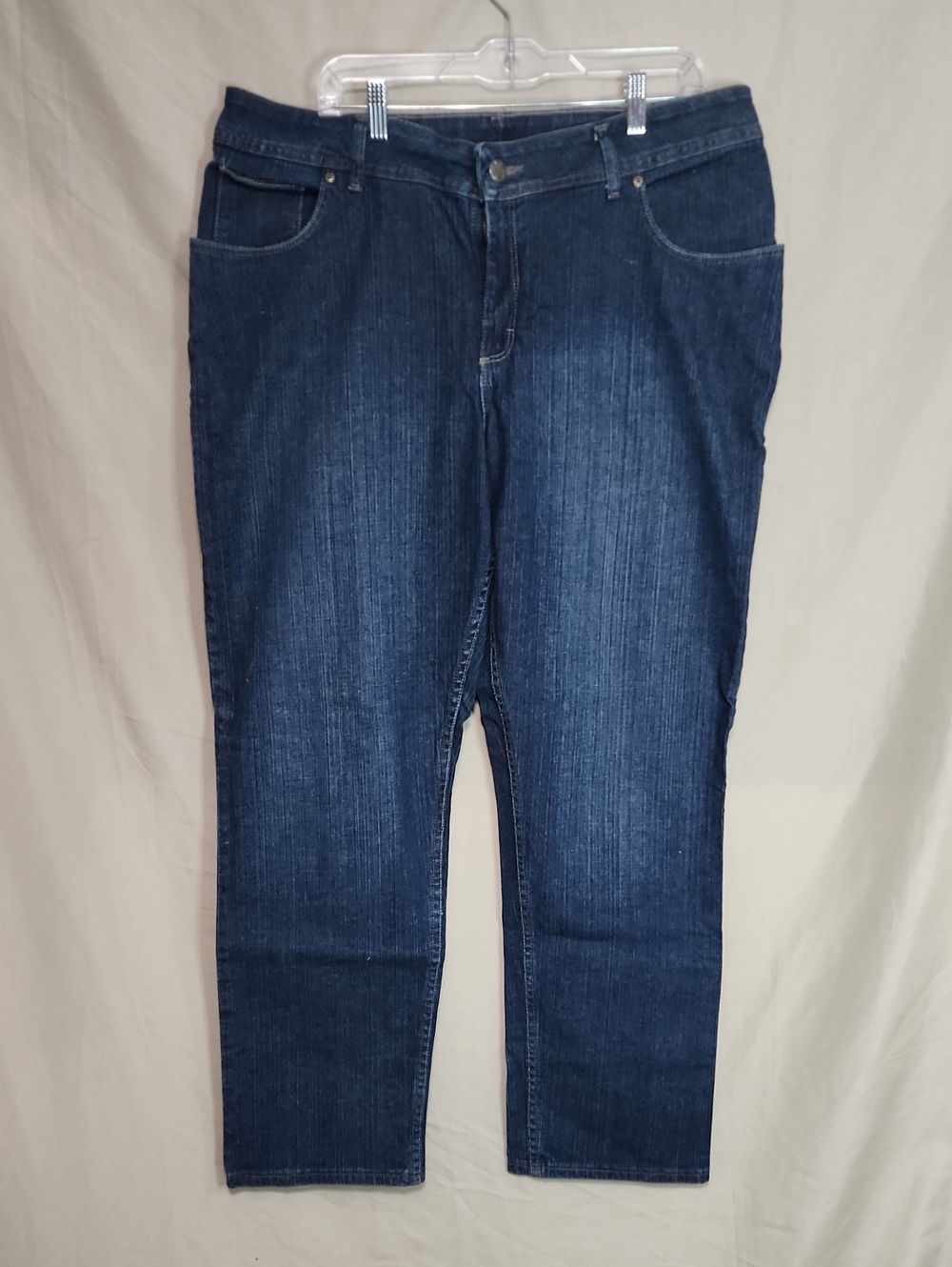Riders by Lee Women's Straight Leg Jeans in Dark Blue Wash